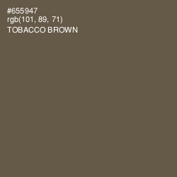 #655947 - Tobacco Brown Color Image